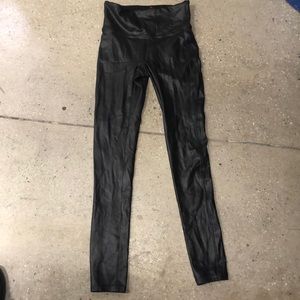 Spanx Faux Leather Leggings
